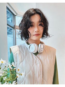 ビファインイーハアヴェダ(Befine e-ha AVEDA) ふんわりボブパーマ