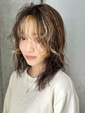 ローネス(LONESS) 簡単スタイリング♪ウルフヘア×パーマ