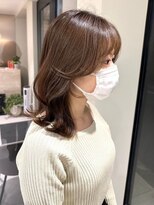 ミズチャーム(Ms.CHARM) マロンベージュ/ふんわりエアリー/レイヤー