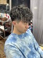 ユイマァルスロウ 倉敷(YUIMARLSLOW)&nbsp;ハイライトとパーマの相性は最強です！長期的に楽しめます！