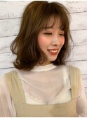 【CocoAngeくりえいと/担当：沖村】ゆるふわボブ