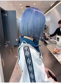 ショートボブ×髪質改善/縮毛矯正/黒髪前髪小顔カット[横浜]