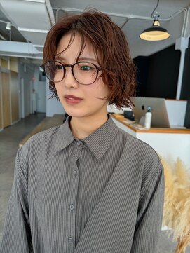 リイチ(LIICHI) ショートボブ × パーマ