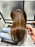 美髪ストレート