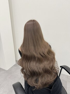 イオエ 岡本(ioe) レイヤーロング/ブリーチなしダブルカラー/髪質改善/神戸