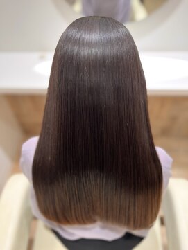 ヘアメディカルサロン 福岡 【髪質改善】ストレートセミロング