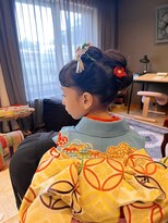 ジラ ヘアアンドメイク(girra HAIR&MAKE) 7歳七五三着付け