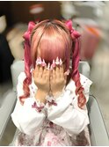 リボンツインテール