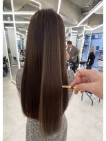 ブラウン(Brown)&nbsp;髪質改善カラー×髪質改善トリートメント