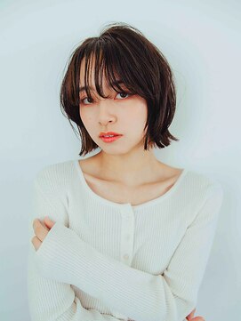 ブール 千歳烏山(bool) ぱつっとボブレイヤーウルフ