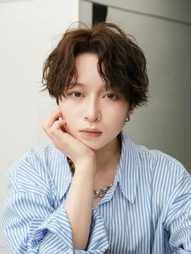 リップスヘアー 梅田アネックス(LIPPS hair) 波巻きスパイラルパーマショート