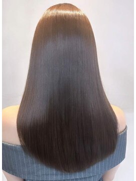 オーバーヘアー 尼崎店(over hair) 【over hair】髪質改善×艶髪×ココアブラウン