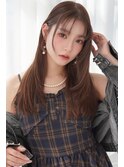 大人可愛い10代20代30代レイヤー×透明感ブラウン【川又】