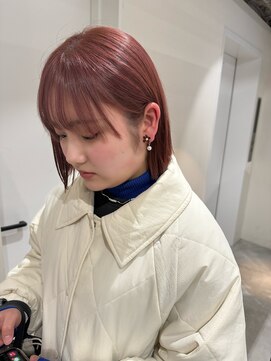 ラ ジェム(la gemme) 【高発色】ピンクベージュ×艶トリートメント