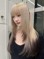 ソル バロール 表参道(SOL .valor)&nbsp;デザインカラーアンブレラカラーインナーカラーエンドカラー韓国