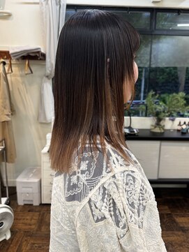 コラン 中目黒(collan) 髪質改善艶ストレートパーマ