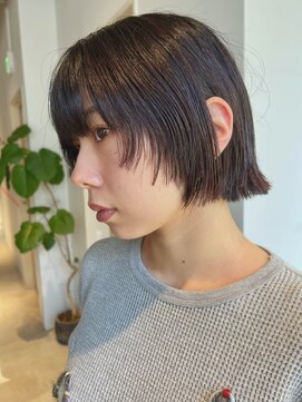 クリアオブヘアー リット(CLEAR of hair LiT) 顔まわりレイヤーボブ