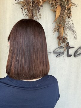 美容室プレスト 前田店 ミディアムスタイル