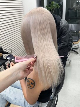 キラ 静岡(KILLA) ココアベージュ/くびれヘア/レイヤーボブ[静岡/ダブルカラー]