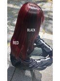 red black design