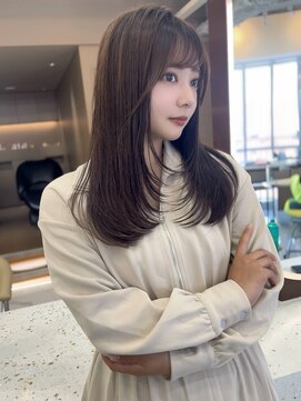 ロンドカスティーヨ 四日市(Lond castillo) 【廣田】ワンカールで可愛いミディアムレイヤー