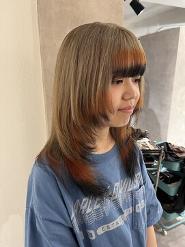 セレーネヘアー オオサカ 心斎橋店(Selene hair OSAKA) ルーツカラー/デザインカラー/アンブレラカラー/心斎橋/難波