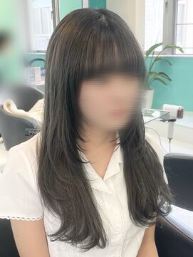 ユー イケブクロ(u Ikebukuro) レイヤーカット/ダークグレー