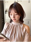 ゆる巻きモテ髪色気レイヤーカットハイライトカラー