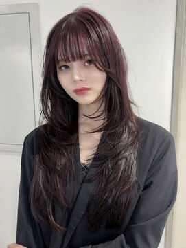 フォト イケブクロ(foto IKEBUKURO) ◯たっぷりレイヤーとボルドーカラー/ハッシュカット/レイヤー