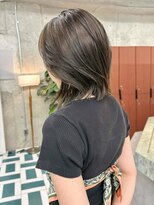 ノエ(noe) 黒髪カタログ/クラゲヘアー/オリーブグレー/栄r2