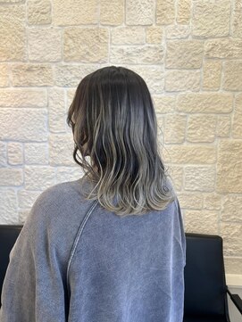 エアリー透明感グラデーション【東川口　ブリーチ】