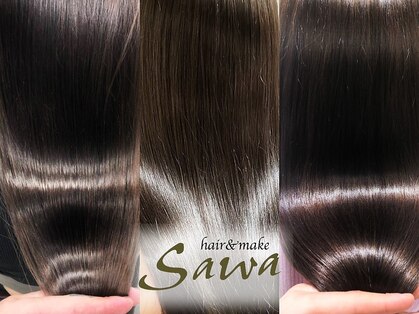 ヘアーアンドメイク サワ 上田本店(SAWA)の写真
