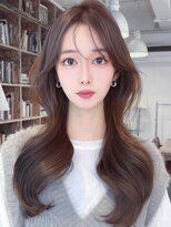 アグ ヘアー ライフ 宮崎台駅前店(Agu hair life)&nbsp;《Agu hair》大人ダークグレージュロング×numberA.ヘアバター