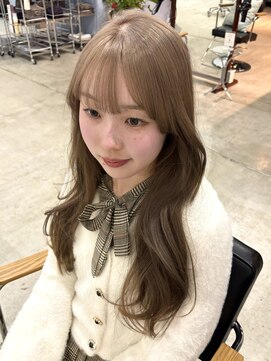 チル 福井駅前店(Chill) 福井ミルクティーベージュハイトーン透明感韓国レイヤー学生
