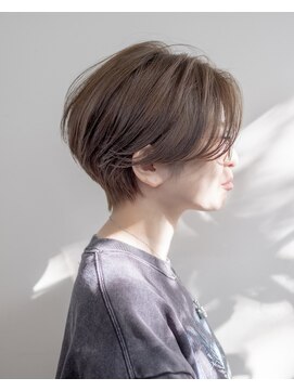 ルプラ ガーデン(le-pla garden) ショート#ショートボブ#センター分け#簡単スタイリング#豊橋