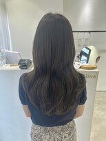 ビューバイネオリーブ 用賀店(Beau'r by neolive)&nbsp;大人ガーリーダークアッシュ似合わせカットミディアムレイヤー