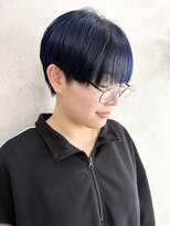 ミクマル(micmal) 透明感カラー20代30代ダブルカラーブリーチブルーブラック