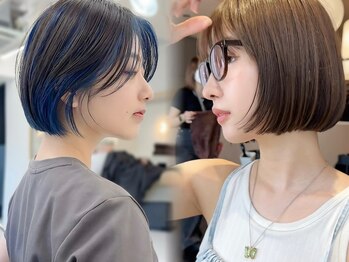 アイドットプラス 札幌大通り(i.+ODORI)の写真/【顔周り似合わせカット】小顔見えと美シルエットを叶える実力派サロン。王道なボブであなただけの可愛いを