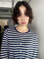 カイラ(KAILA) ショートボブレイヤーボブパーマスパイラルパーマ顔まわりカット