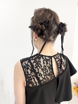 シアー(sheer) 《sheer/氏家》#結婚式お呼ばれ#タイト#ヘアセット#ツイン