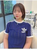 韓国風/レイヤー/前髪/顔まわり/小顔/2wayバング/髪質改善/縮毛