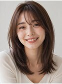 うる艶ストレート/ヘアポテンツァ/レイヤーカット