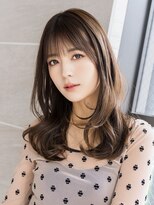 エスドットブルーム 梅田店(S.BROOM) 艶髪/透明感ベージュ/ロングヘア