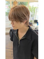 リール(THE RIRE.)&nbsp;＊THERIRE. メンズカラー×ミルクティーベージュ＊