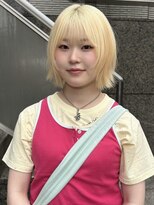 デコ(DECO) 抜きっぱなしブロンド × ハッシュボブ
