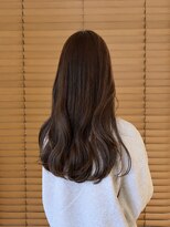オーガニックエコ 川越(organic+eco)&nbsp;20代30代秋ゆるふわロング/イルミナカラーアッシュ/髪質改善