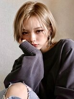 シー バイ ロンド 新宿(Sea by Lond)&nbsp;【福島】ブロンド耳かけくびれヘアショートウルフレイヤー新宿