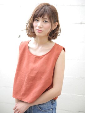 フーチー クーチー アマティー 豊中店(FUCHI KUCHI amati) 揺らぎパーマのヘルシーボブ