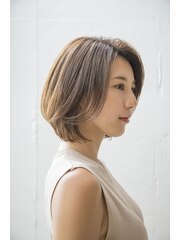 【SENSE Hair】大人カジュアルなキレイめボブ♪