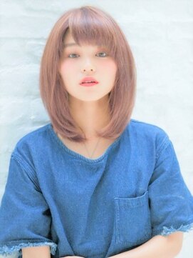 ティファ 銀座(Tiffa) 大人かわいいニュアンスストレート小顔ヘア